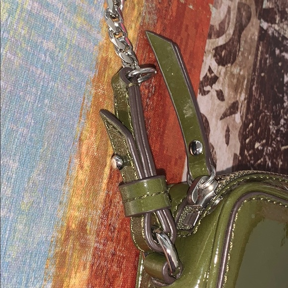 Leather petite chain purse - Picture 2 of 6